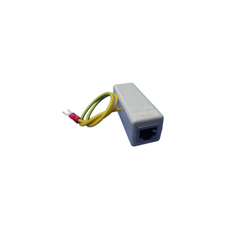 LA1000POE-RJ45-02, 6kV RJ-45 GbE Non-Metallic 802.af/at, PoE++, UPoE lightning arrestor